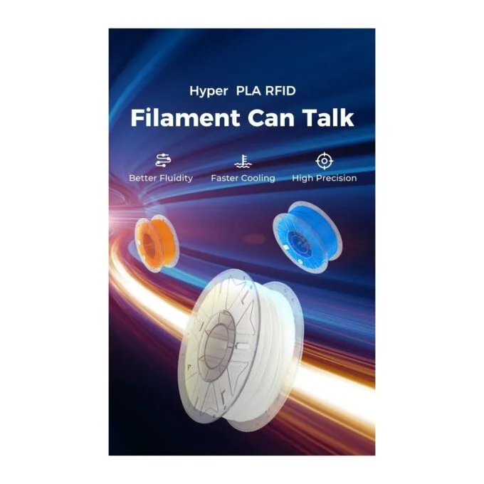 Creality Hyper PLA RFID Brown - 3301010465 - Fast Printing Filament with CFS tag 1kg 1.75 — image 2