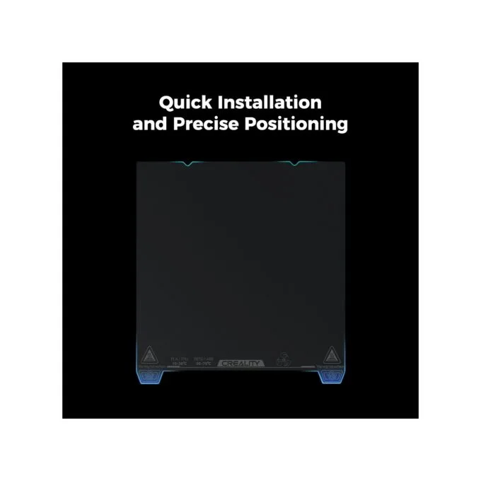 Creality Low Temperature Cold Printing Build-Plate - K2 Plus 370x370 - PEI-coated surface — image 2