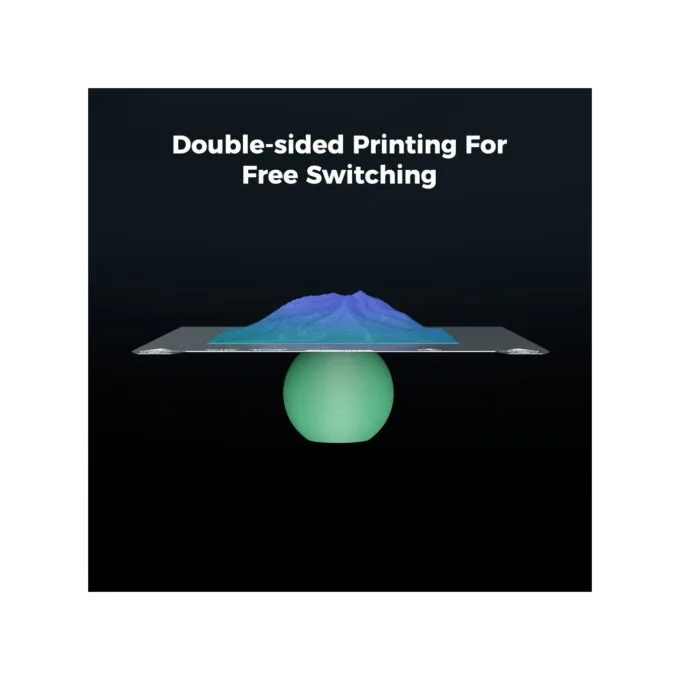 Creality Low Temperature Cold Printing Build-Plate - K2 Plus 370x370 - PEI-coated surface — image 4