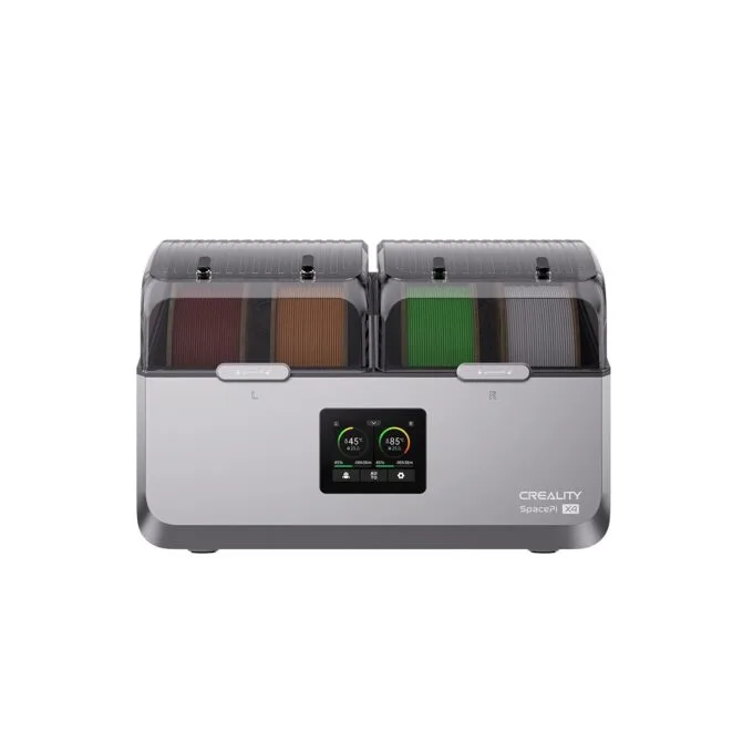 Creality SpacePi X4 Filament Dryer Dry Box for 4 Filaments - SpacePi X4 - Dual 200W PTC heaters, independent chambers, 40-70°C — image 2