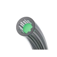 Creality Star-Shaped Low-Resistance PTFE Tube 1m - for all FDM printers