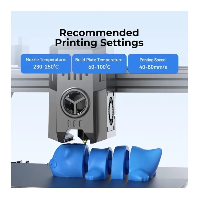 Creality Value Pack - CR-PETG - 2kg - No Reel - 2x Black 3D Printer Filament Refill - 2x Black — image 5