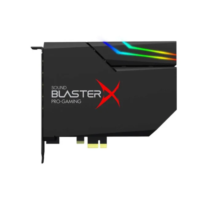 Creative Sound BlasterX AE-5 Plus - PCIe Hi-Res SABRE32 DAC, Discrete Xamp Headphone Amp, RGB Lighting, Dolby Digital Live & DTS — image 1