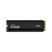 Crucial P510 Gen5 - CT2000P510SSD5 - 2TB M.2 2280 NVMe PCIe Gen5 x4 SSD with Heatsink, Black