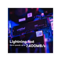 Crucial T500 1TB M.2 NVMe SSD - PCIe 4.0 x4 7300 MB/s - CT1000T500SSD8