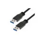 CU0039 2m USB 3.0 CABLE, USB-A M TO USB-A M, BLACK, LOGILINK
