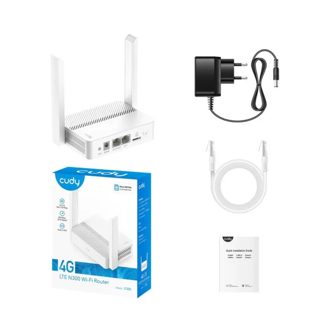 Cudy N300 Wi-Fi 4G LTE Cat4 Router — image 4
