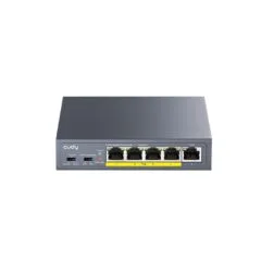Cudy Switch PoE Gigabit 4PoE + 1GbE Uplink 30W - GS105P - 4PoE + 1GbE Uplink 30W