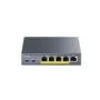 Cudy Switch PoE Gigabit 4PoE + 1GbE Uplink 30W - GS105P - 4PoE + 1GbE Uplink 30W