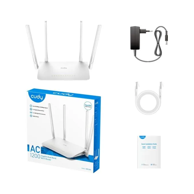 Cudy WR1300 AC1200 Gigabit Wi-Fi Mesh Router — image 4