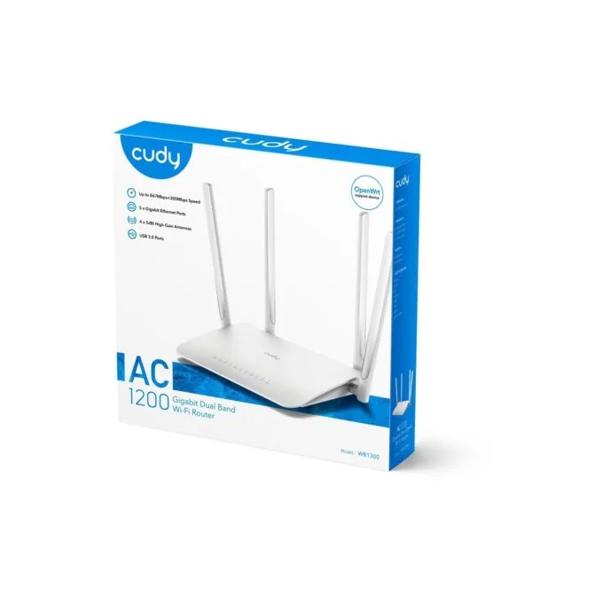 Cudy WR1300 AC1200 Gigabit Wi-Fi Mesh Router — image 5
