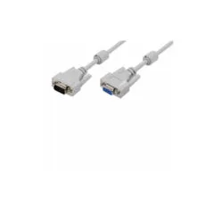 CV0004 1.8m M F XGA EXT CBL 15pin BLK LOGILINK