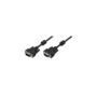CV0016 VGA CABLE, HD15 M to HD15 M, 1080p, 2x FERRITE, BLACK, 10 m LOGILINK