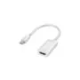 CV0036B MINI DP TO HDMI MALE FEMALE ADAPTER, 4K 30 Hz, WHITE, 0.15 m LOGILINK