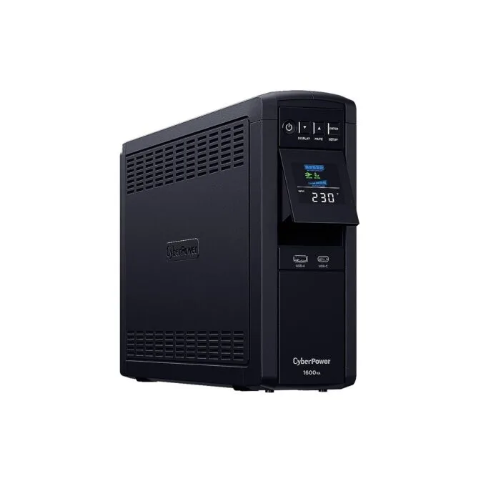 CyberPower CP1600EPFCLCD-UK 1600VA Pure Sine Wave Line-Interactive Tower UPS — image 3