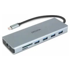 D Dicota USB-C 13-in-1 Docking Station 4K HDMI DP PD 100W
