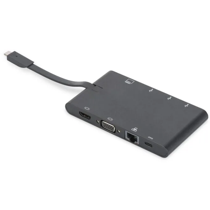D DIGITUS Universal Travel Docking Station - USB Type-C — image 1