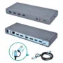 D I-Tec USB 3.0 USB-C 5K Universal Dual Docking Station
