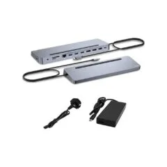 D I-TEC USB-C ERGO DOCK + CHARGER - USB-C Dock, PD charging, Multi-Display Ready