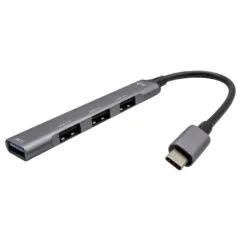 D I-TEC USB-C Metal Hub 1x USB-C + 3x USB-A - Compact Aluminum Hub