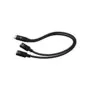 D I-TEC USB-C SPLITTER AUDIO DATA - Black, 2x USB-C, USB 2.0, PD 100 W, 0.3 m