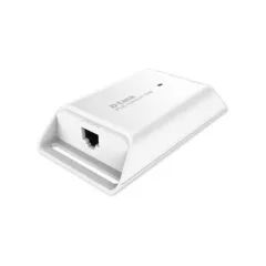 D-Link 1-Port Gigabit PoE+ Injector - 30W - White