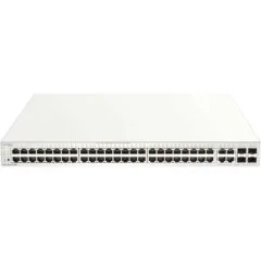 D-Link DBS-2000-52MP Nuclias 52-Port L2 PoE+ Gigabit Switch - Grey, 700MHz CPU, 256MB DDR3