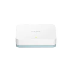 D-Link DGS-1005D - 5-Port Gigabit Unmanaged Switch - Black, Fanless
