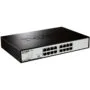 D-Link DGS-1016D/E - 16-Port Gigabit Unmanaged Switch - Rackmount, Black, 32 Gbps Switching Capacity