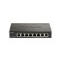 D-Link DGS-1100-08PV2 - 8-Port Gigabit Managed L2/L3 PoE+ Switch