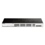 D-Link DGS-1210-28 - 28-Port L2/L2+ Smart Managed Gigabit Switch, Black, 1U Rackmount, 56Gbps