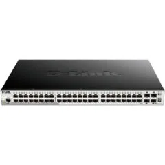 D-Link DGS-1510-20/E - 20-Port Managed L2/L3 Gigabit Switch (16x RJ45, 2x SFP, 2x SFP+), 1U Rackmount, Grey