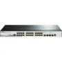 D-Link DGS-1510-28P - 28-Port L3 Smart Managed PoE Switch, 24 PoE Ports, 193W Budget, 2x10G SFP+ & 2xSFP, Rackmount, Black