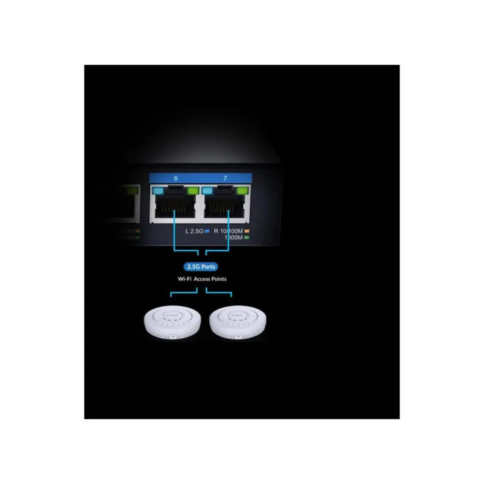 D-Link DMS-107 - 7-Port Multi-Gigabit Unmanaged Switch — image 4