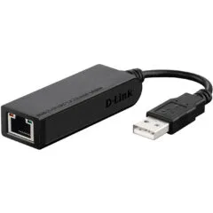 D-Link DUB-E100 USB 2.0 10/100 Ethernet Adapter - Black