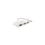 D-Link USB-C 3-Port Hub DUB-V310 - HDMI/DisplayPort/VGA, 4K30, Passive, White