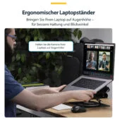 D StarTech ROTATING LAPTOP STAND RISER
