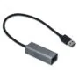 D-TEC USB 3.0 Metal Gigabit Ethernet Adapter - USB 3.0 to RJ-45, LED Indicator, Notebook/Tablet/PC, Windows/macOS