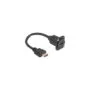 D-type cable HDMI male to HDMI female