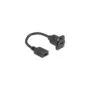 D-type cable HDMI socket to HDMI socket - D-type cable HDMI socket to HDMI socket