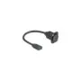 D-type USB 3.2 Gen 1 cable, USB-A female to USB-A female