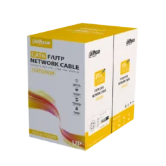 Dahua CAT6 OFC FTP Cable 305m 0.57mm Black Outdoor - PFM920-6F - Cat6, OFC, FTP, 305m, 0.57mm, Black, Outdoor