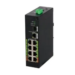 Dahua ePoE Switch 8port with 2 Uplinks - LR2110-8ET-120 - 8port with 2 Uplinks