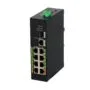 Dahua ePoE Switch 8port with 2 Uplinks - LR2110-8ET-120 - 8port with 2 Uplinks