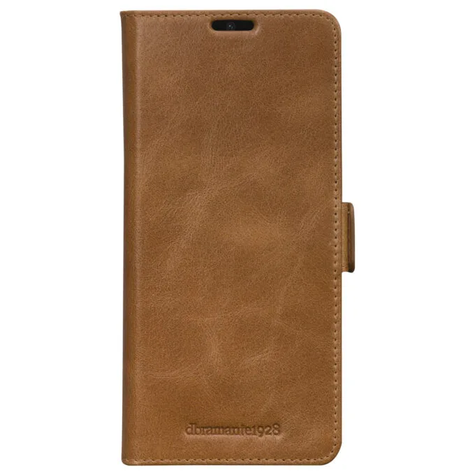 dbramante1928 Copenhagen Slim - Flip-Hlle fr Mobiltelefon - genarbtes Leder - Hellbraun - fr Samsung Galaxy A52 — image 1