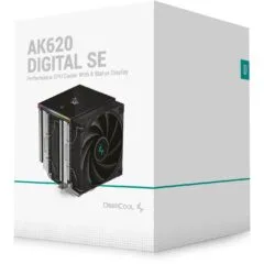 DeepCool AK620 Digital SE CPU Air Cooler - Dual 120mm Fans, LCD Display, 6 Heatpipes - R-AK620-WHSE?
