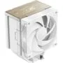 DeepCool AK700 Digital White 120mm CPU Air Cooler with LCD Display - 7 Heat Pipes