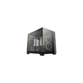 DeepCool CG330 3F Micro ATX Mini ITX ARGB Glass Black - R-CG330-BKNGM3-G