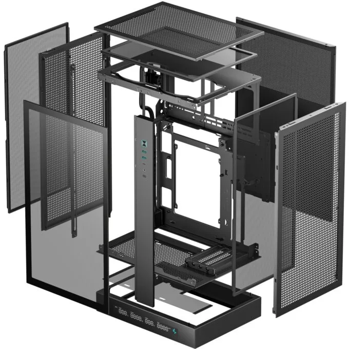DeepCool CH270 Digital Mini Tower mATX Case Black — image 11
