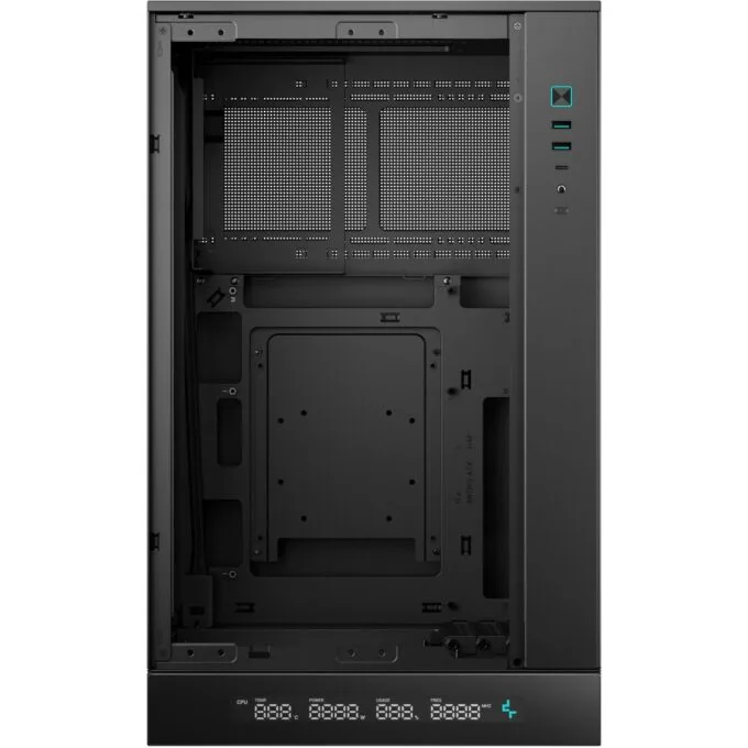 DeepCool CH270 Digital Mini Tower mATX Case Black — image 6